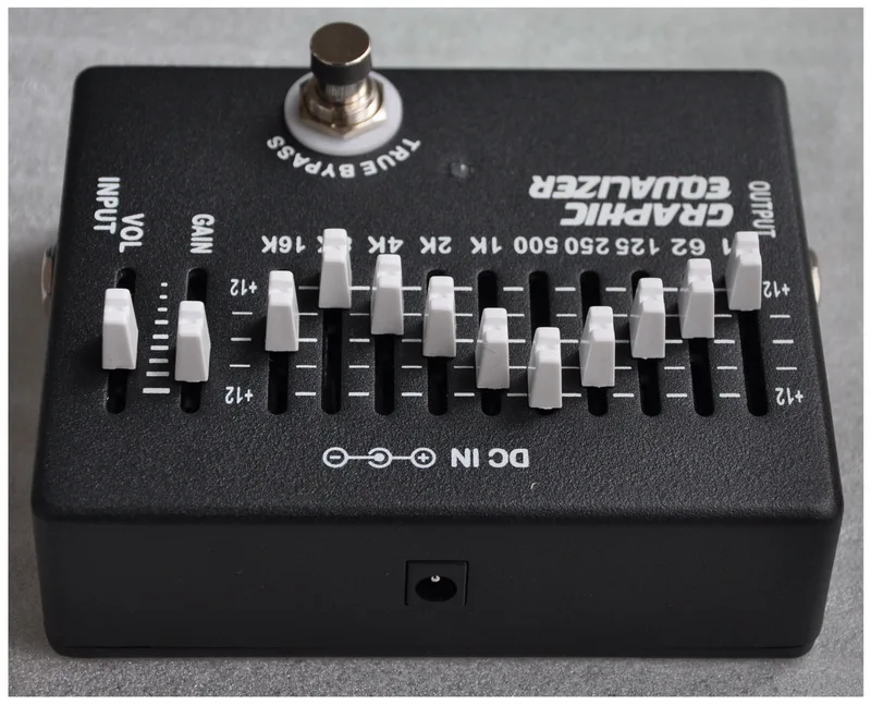 XinSound EQ-99 эквалайзер 10 полосный профессиональный гитарный части педаль эффектов истинный Обход для музыкального инструмента электронный