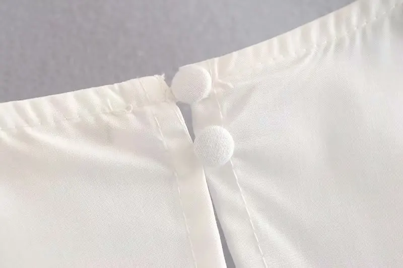 Bazaleas модные женские топы с открытой спиной и бантом на пуговицах в центре blusa feminina