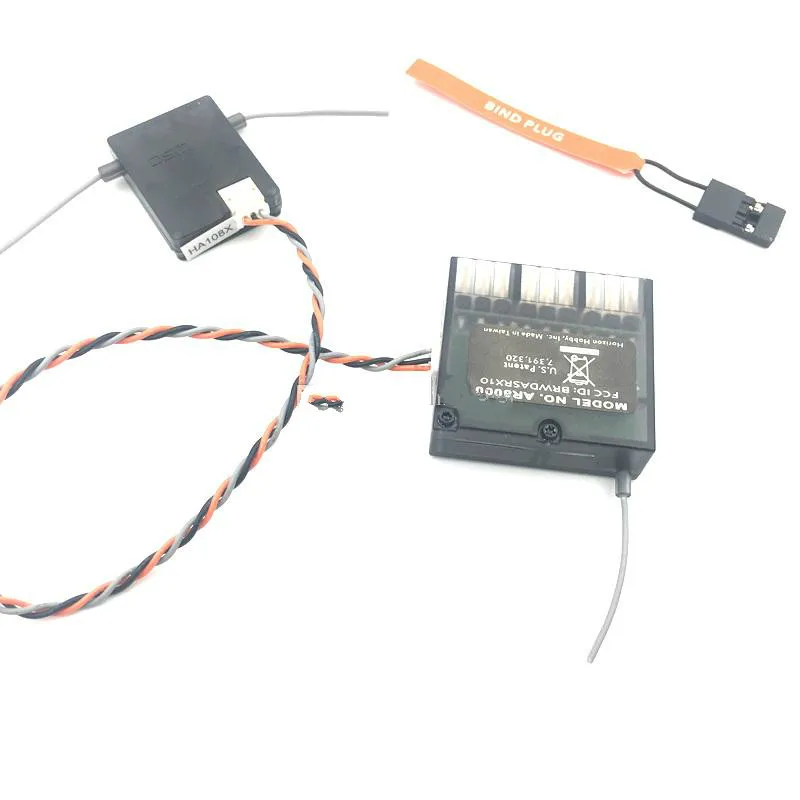 2 шт. AR8000 2,4 ГГц 8CH приемник Расширенный DSM X канал для Spektru m DX7s DX8 DX9 Dx18