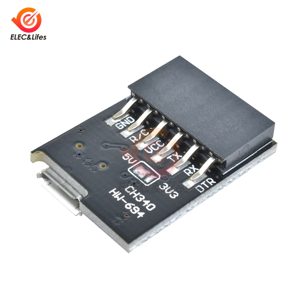 Коммутационная плата для Wemos CH340G 5 в 3 USB порт последовательного модуля R/C Arduino flash