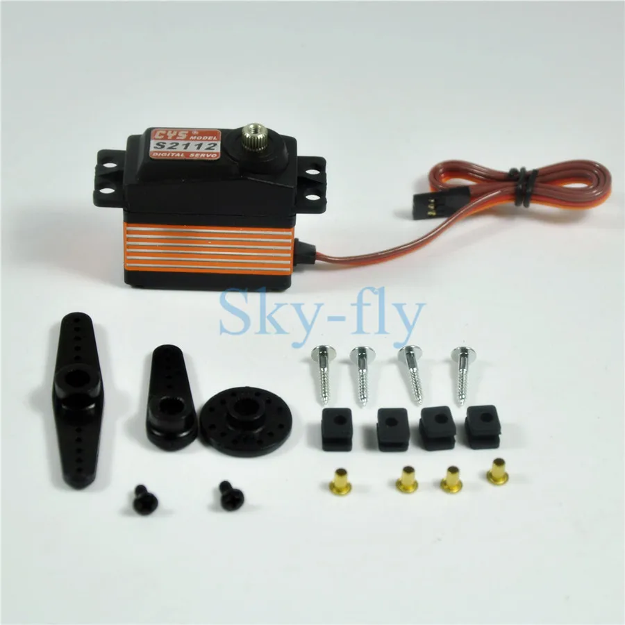 1 шт. cys-s2112 цифровой coreless servo и металла Шестерни Servo 50 г 14kg. см 40.1x20.1x37.3 мм