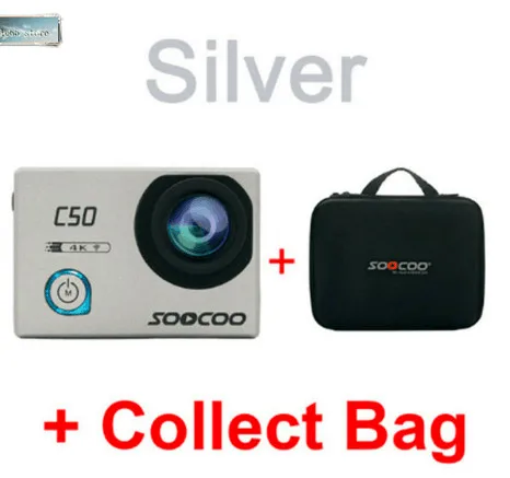 5 SOOCOO C50 Action 4K 24fps Sports Camera Wifi Gyro Adjustable Viewing angles NTK96660 30M Waterproof Sport DV Action Cam - Цвет: 5