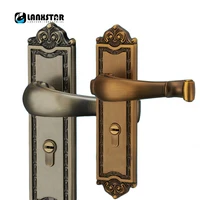 Antique Design Bronze and Brass Color European Style Handles Mechanical Split Handle Lock