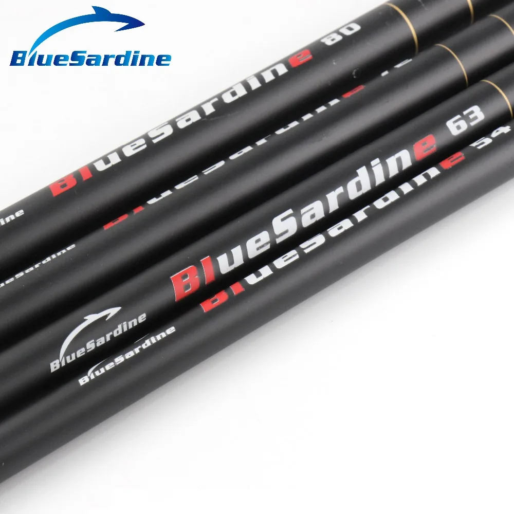 Удочка для карпа BlueSardine карбоновая ручная удочка телескопическая рыболовные