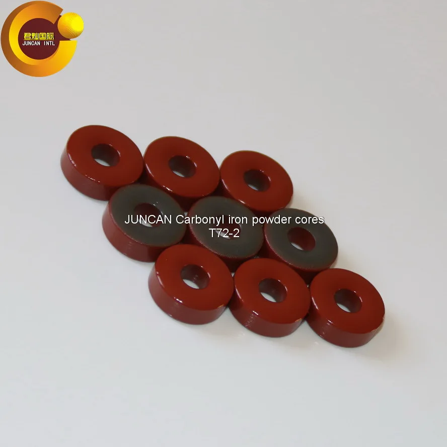 T72-2 высокочастотный радиочастотный (РЧ) Железный порошковый сердечник магнитный