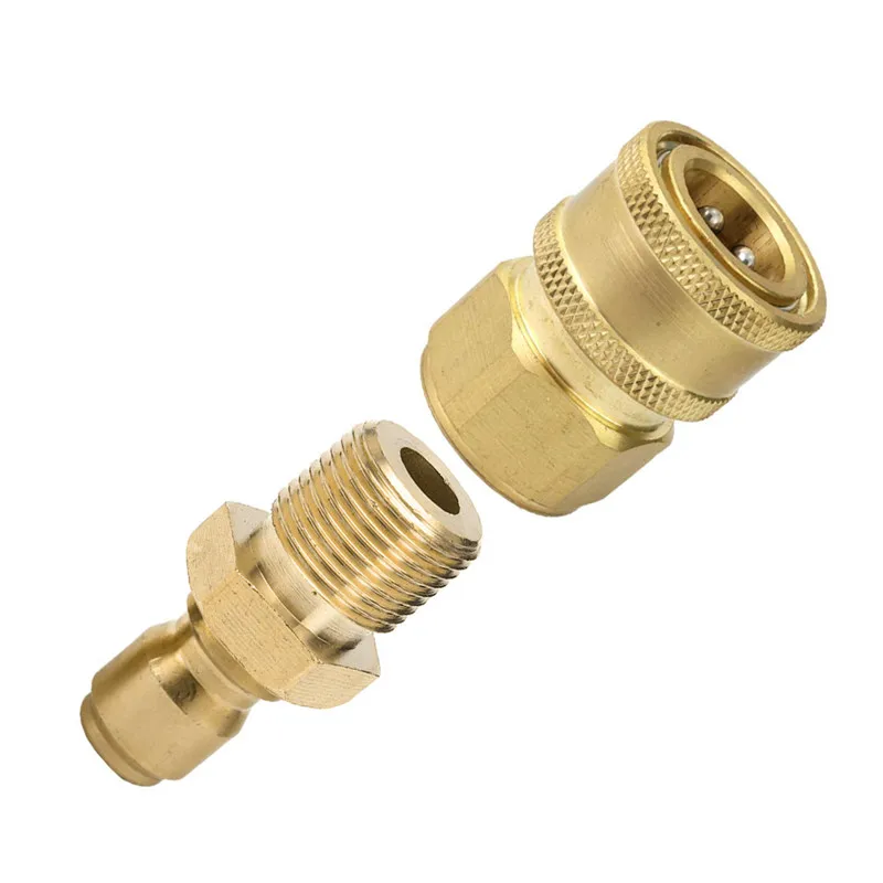 Мойка давления Вертлюги латунная шланговая Соединительная муфта резьба 3/8 &quotM