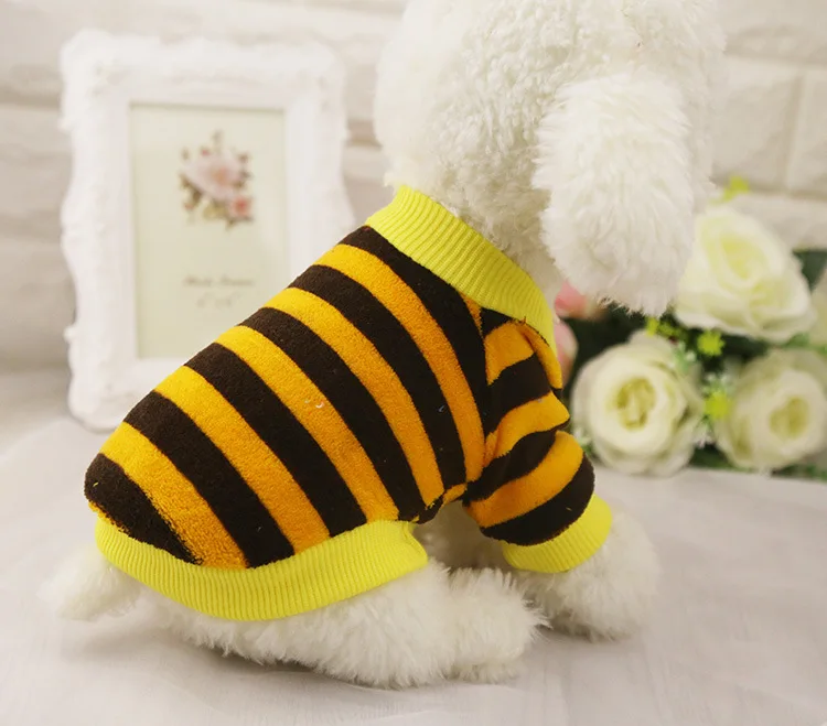 Новинка весенний комбинезон без рукавов в полоску с изображением щенка собаки