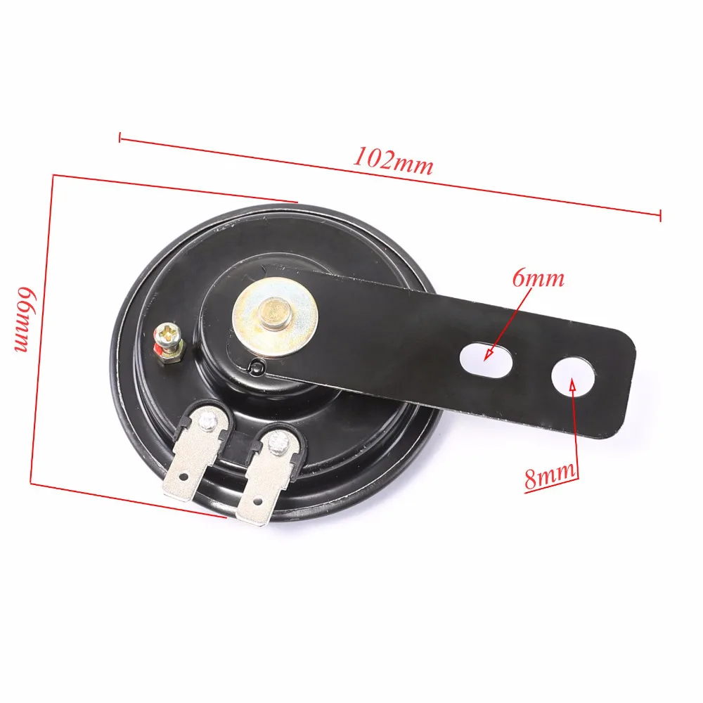

36V 66mm Scooter Electric Vehicle Horn 36 Volt Loud Tone Sound