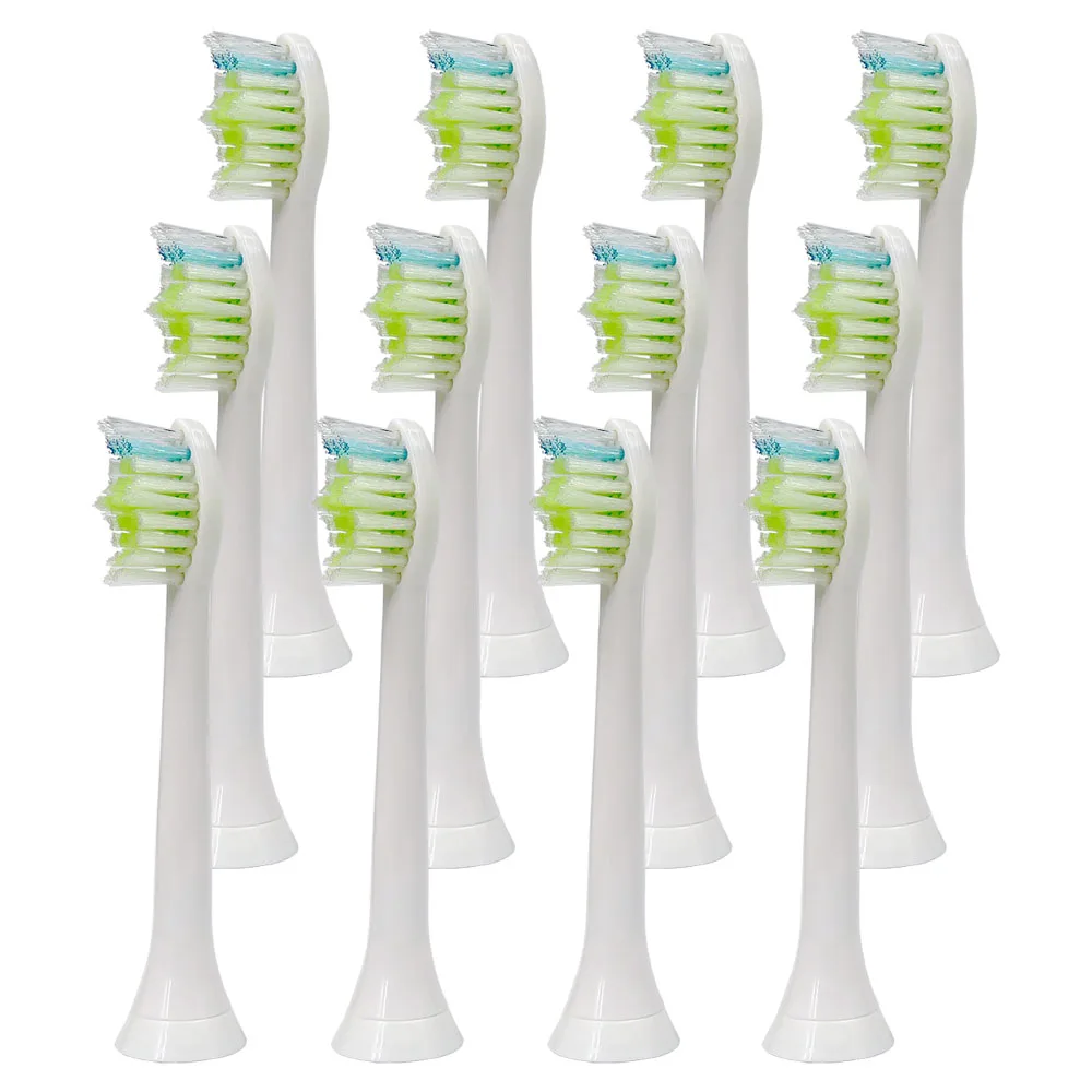 12 шт. головки для замены зубной щетки электрические Philips Sonicare алмазные FlexCare