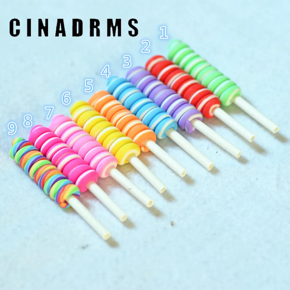 Новое поступление мягкая глина 9*53 мм сладости из мягкой глины украшение для