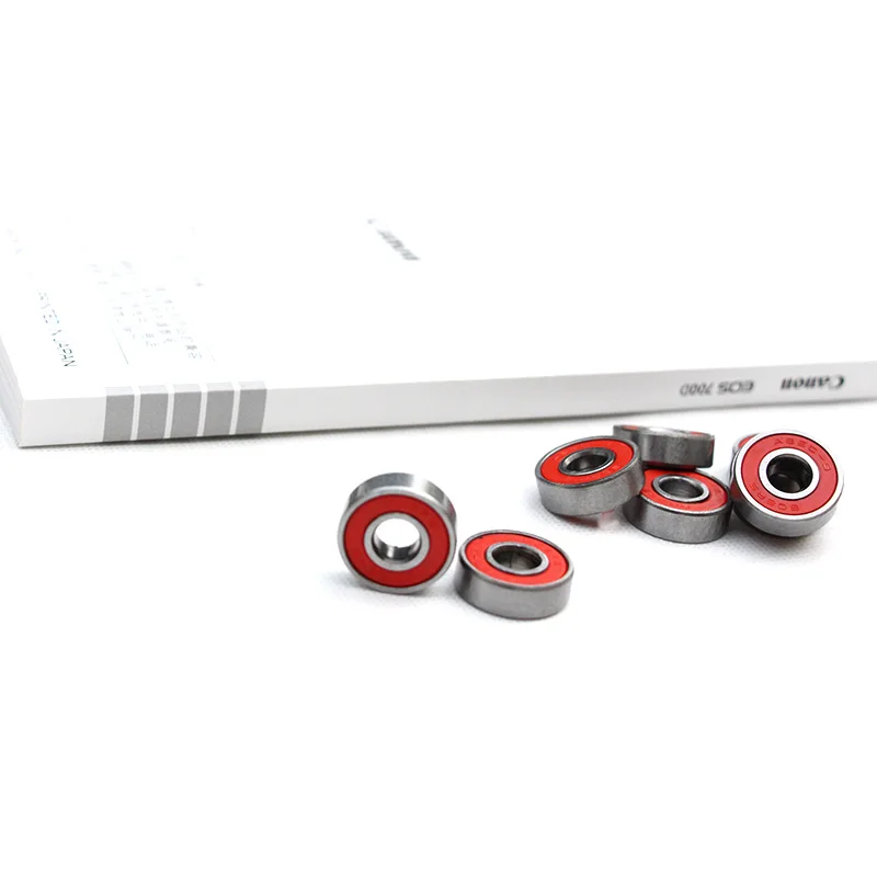 

Hot Style Red 1pcs Skateboard Bearing 608 ABEC-9 For Skate Shoes Patins Scooter Skateboard Bearing Fish Board Bearing