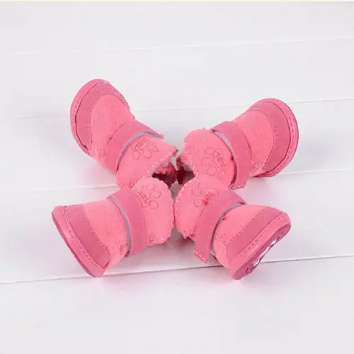 

New Warm Winter Cozy New Fancy Dress Up Pet Dog Boots Puppy Shoes