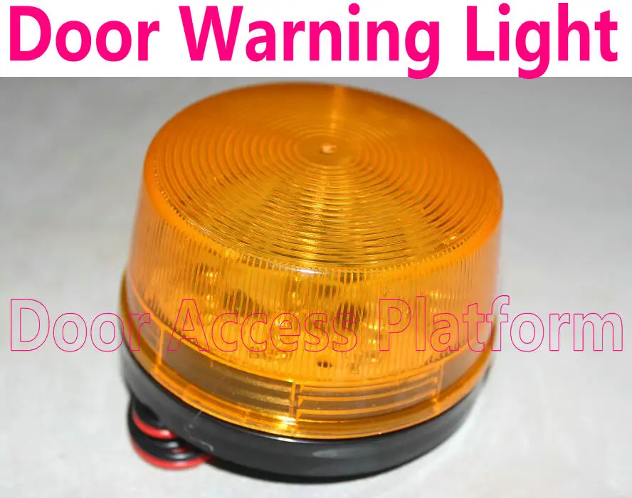 Малый двери Предупреждение свет DC12V для Система контроля доступа безопасности