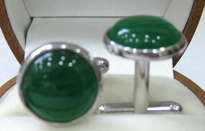 Мужские запонки из натурального камня 18KGP бесплатная доставка | Украшения и