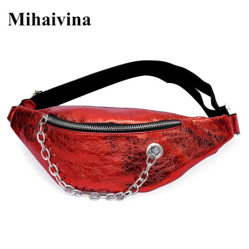 Mihaivina женский Мультифункциональный из искусственной кожи поясные сумки