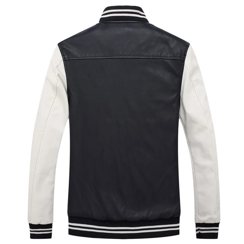 Мужская кожаная куртка для отдыха мотоциклетная весна | одежда