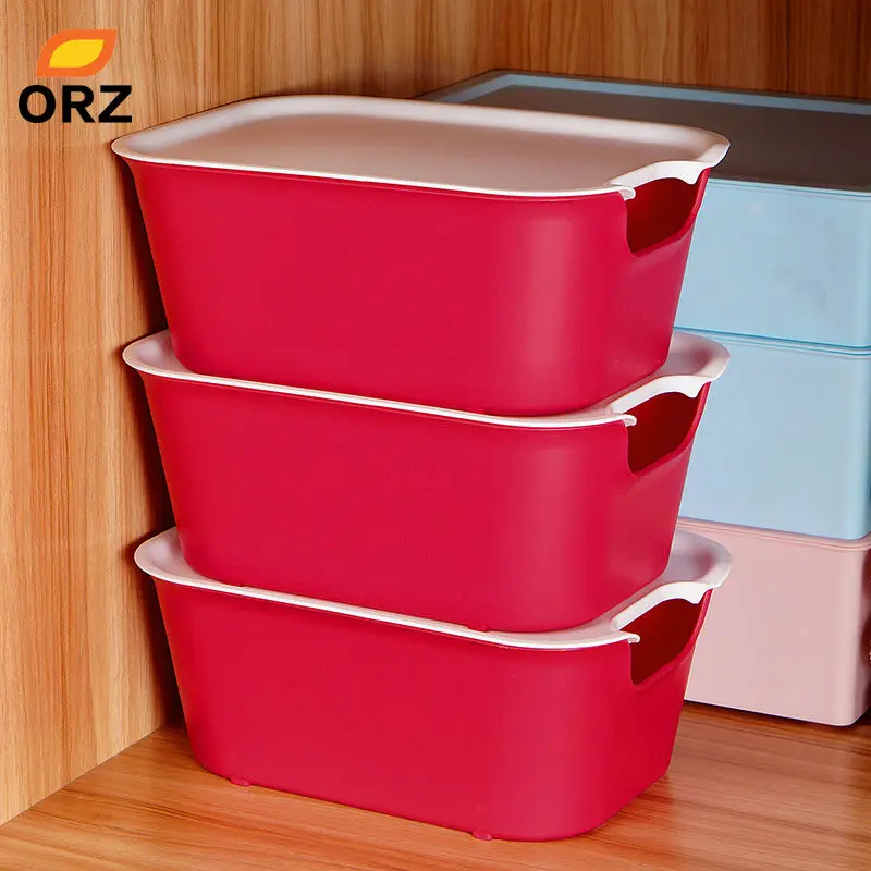 ORZ 3 шт. пластиковая Наложенная коробка для хранения бюстгальтер нижнее белье