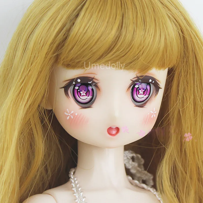 1 пара фантазийных звездных аниме глаз для 1/6 1/4 1/3 SD BJD кукол аксессуары 14 мм 16 18