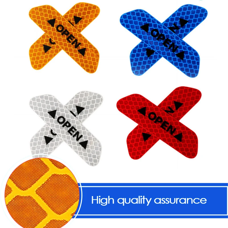 LENTAI 1 комплект Авто Безопасность Предупреждение Mark ленты двери автомобиля