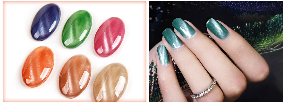 24 шт./набор Гель лак кошачий глаз 48 цветов|gel magnetic|cat eye gelled cats eyes |