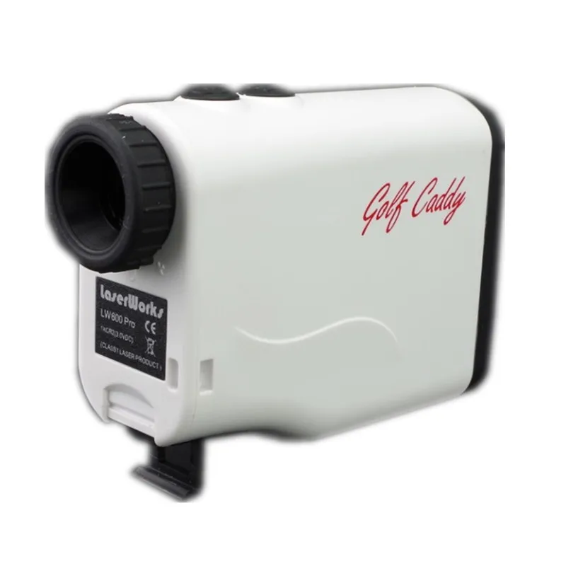 LaserWorks дальномер для гольфа 600M/Yd с ЖК дисплей Дисплей Гольф фиксатор флагштока
