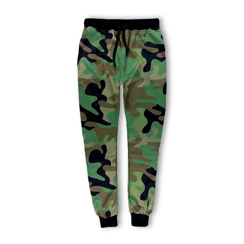 

Casual Pants Men Fitness Trousers Fashion Harajuku Hip Hop Style Army Camouflage Sweatpants Joggers Sweat Harem Tracksuit Unisex