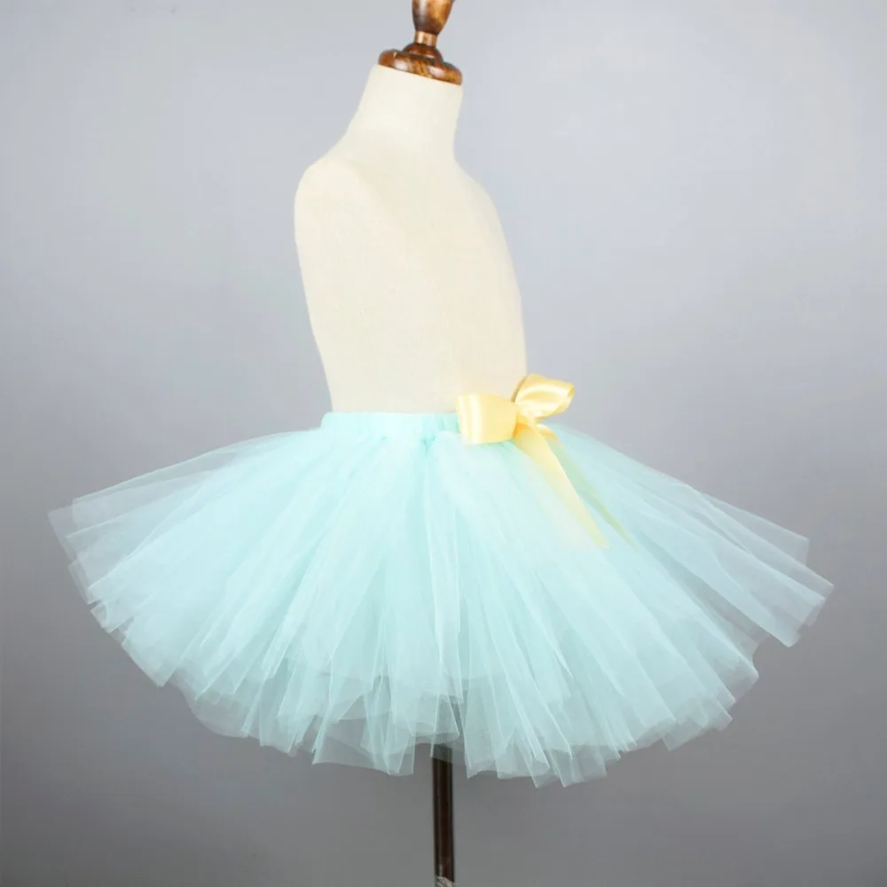 Пышная юбка пачка для девочек Детская дня рождения танцевальная балетная