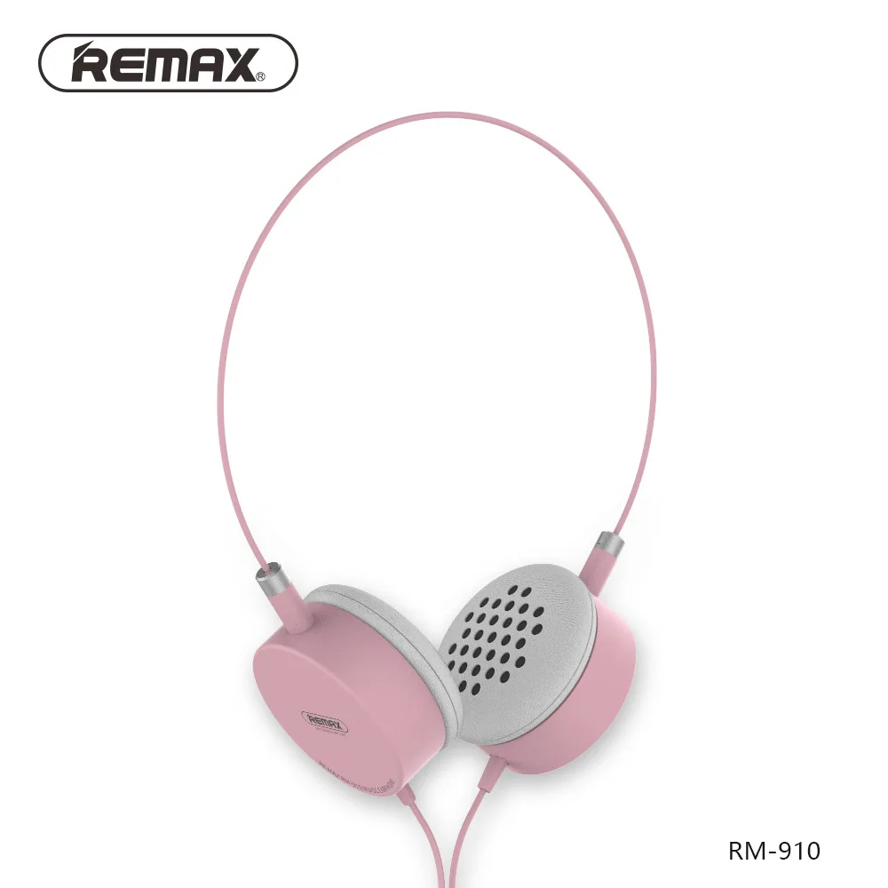 Проводные наушники REMAX портативная гарнитура HIFI 4F стильные из АБС-пластика с HD