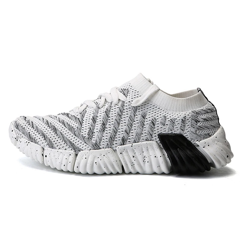 Дорога трек Для мужчин повседневная обувь кроссовки s Лето Lace-up Mesh дышащая легкая