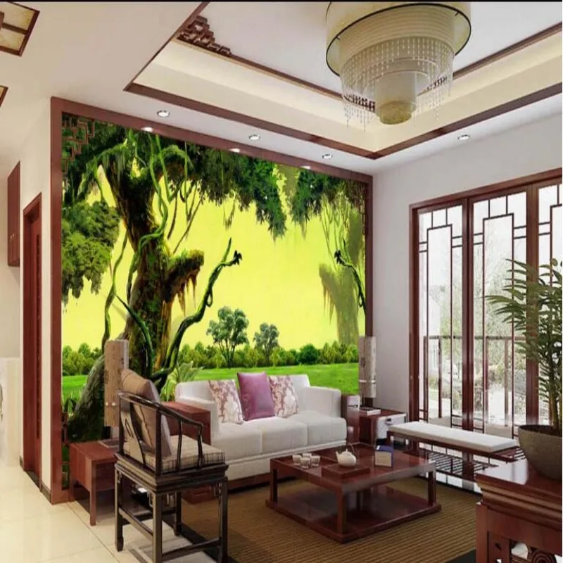 Фотообои под заказ большие фрески 3D стерео обои для стен 3 d |