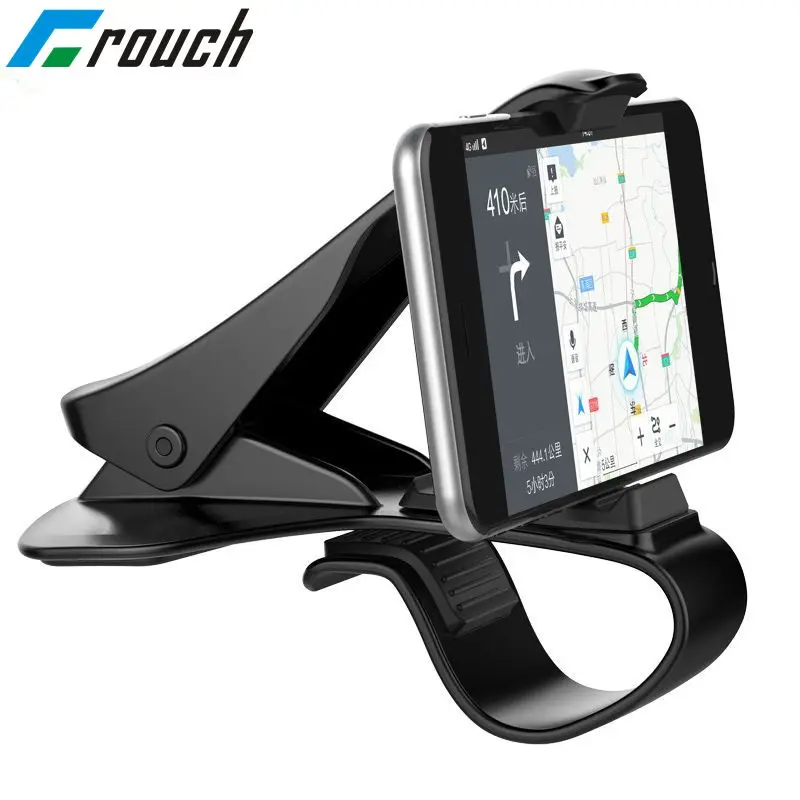 Приседать автомобильный держатель телефона стенд Регулируемый зажим автомобиля
