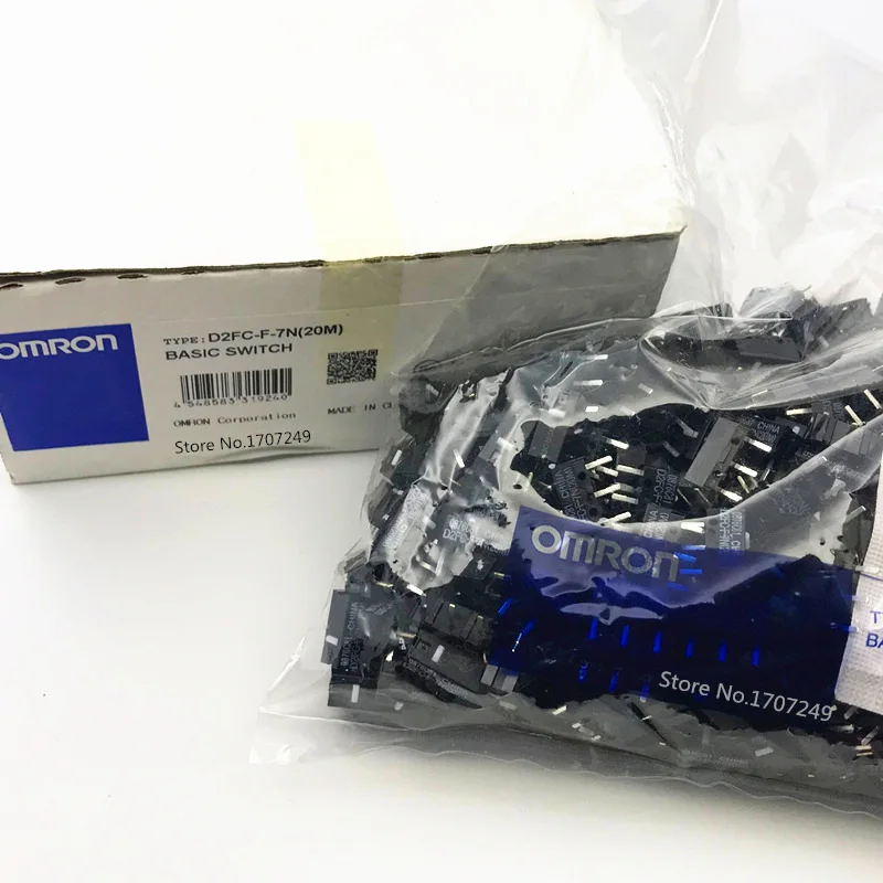 1 шт. оригинальный мышь OMRON микропереключатель D2FC F 7N 10 м 20 K(50 м) D2F 01 01L 01FL 01F T 3