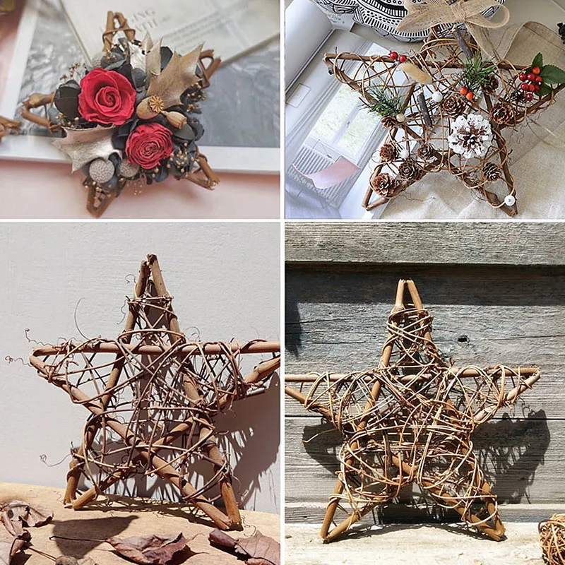1 шт. DIY ротанговый шар звезда Setaktakrau Рождество День рождения Свадьба украшение