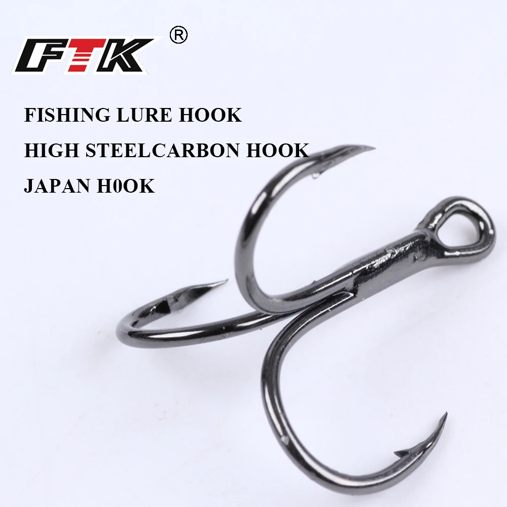 FTK Fishing Hook Baitholder Wobblers Gig Fly Tying Treble Hook Bass Lure Holder Set Saltwater Needle Minnow 15pcs/20pcs