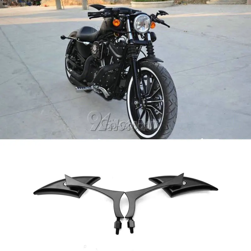 Chrome/Black Blade мотоциклетные боковые зеркала заднего вида для Honda VTX 1300 C R S RETRO Shadow Spirit
