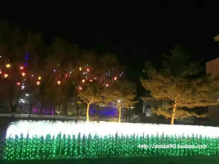 Водонепроницаемое светодиодное волокно Тростниковое освещение Наружное