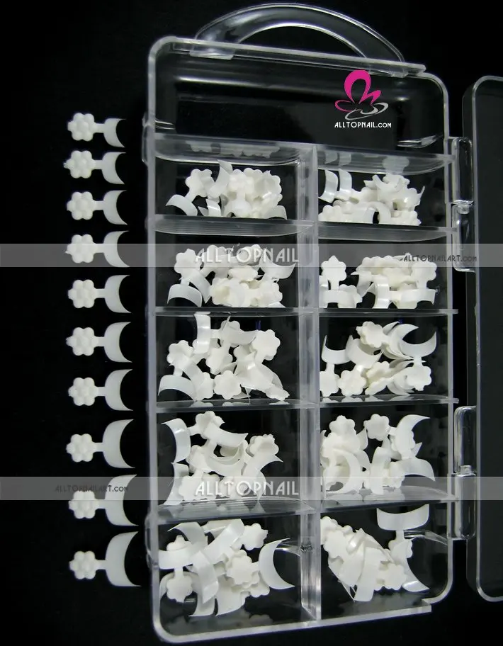 Бесплатная доставка искусственная обмотка для искусственных ногтей цвет