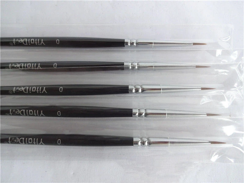 

5pcs Dental Porcelain Brush Pen 0# Dental Lab Equipment