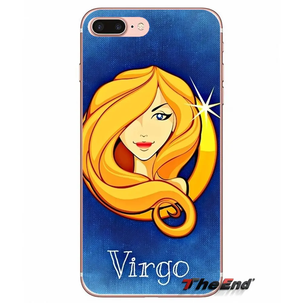 Овен Телец Gemini Leo Virgo дизайнерский чехол для Samsung Galaxy S2 S3 S4 S5 MINI S6 S7 edge S8 S9 Plus Note 2 3 4 5 8
