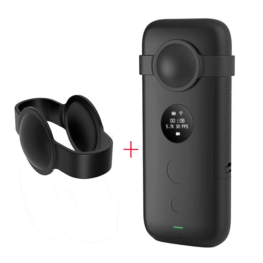 Устойчивый к царапинам защитный силиконовый чехол для Insta360 One X и рыбий глаз