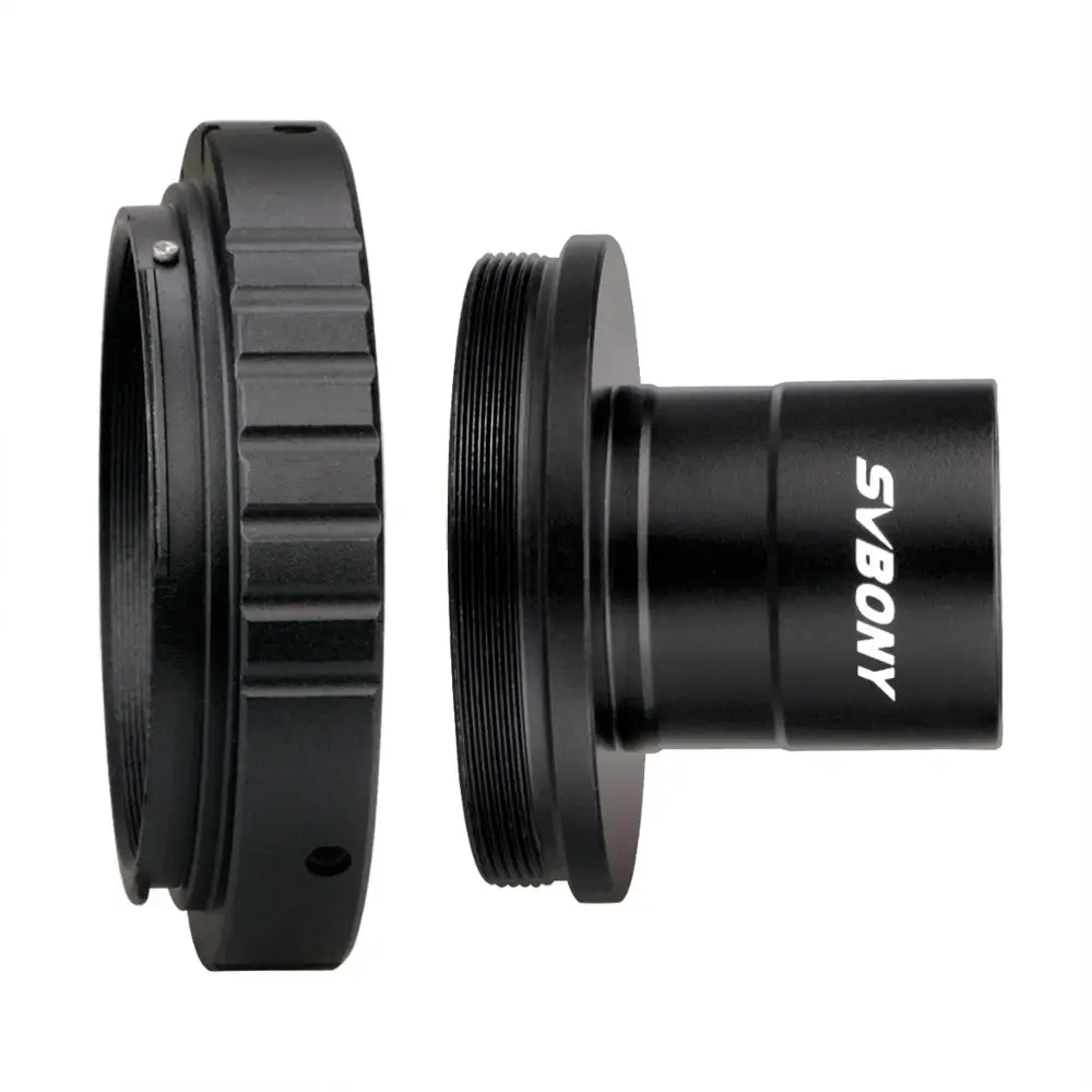 SVBONY SV124 металлический адаптер с Т образным креплением 0 965 дюйма + M42x0.75 для Nikon/Canon| |