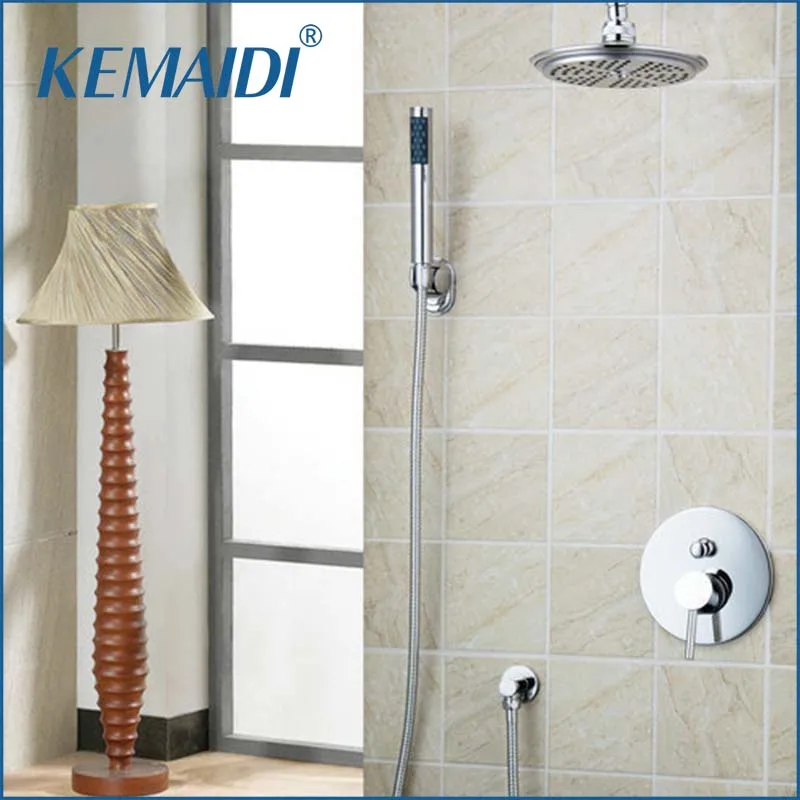 KEMAIDI современный набор для душа Torneira 8 &quotABS душевая головка + латунный клапан