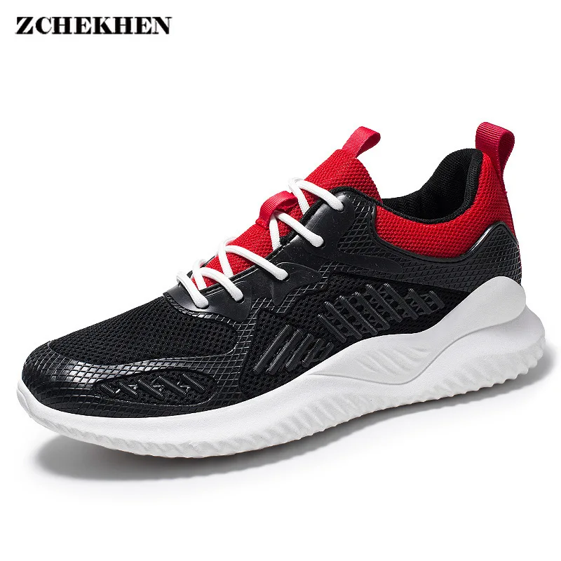 INS Spring Summer Fashion Fly Weave Sneakers Lighted Breathable Men Casual Shoes Jogging Tenis Masculino Sneaker | Обувь