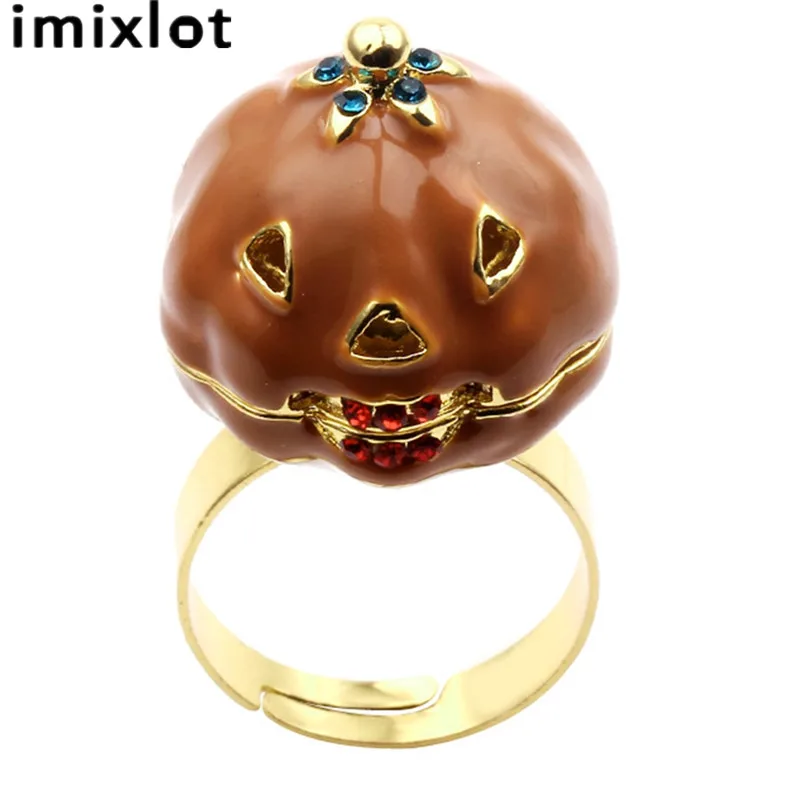 Imxilot креативное кольцо с тыквой для Хэллоуина подарочное Алисой в стране невесты