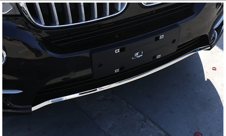 1 шт. защитная накладка на передний бампер из нержавеющей стали для bmw x5