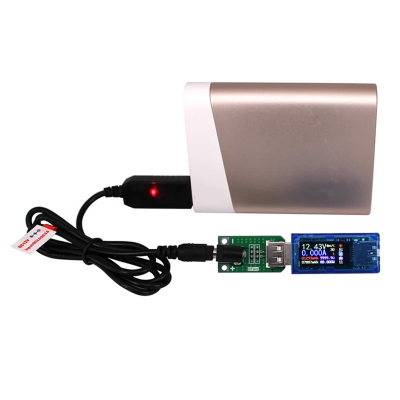 QC2.0 QC3.0 USB повышающий преобразователь постоянного тока DC 5 V 9 V 12 V USB Шаг-Up преобразователь кабель разъема USB мобильного Мощность QC Быстрая зарядка