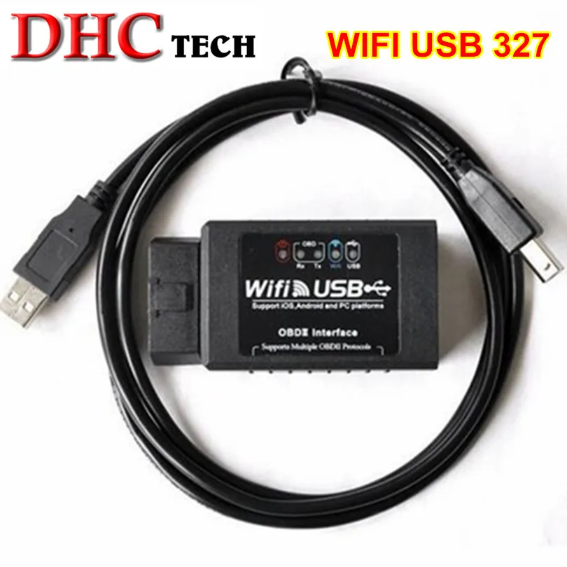 Автомобильный диагностический интерфейс ELM327 сканер с Wifi USB 10 шт./лот | Автомобили
