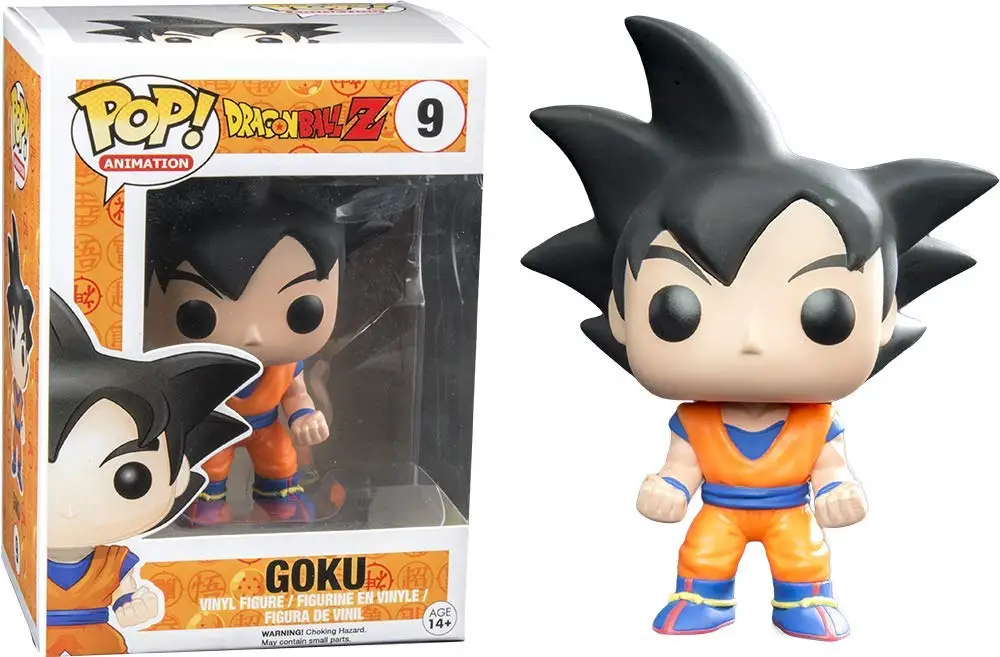 9 GOKU Funko pop Amine Dragon Ball PORUNGA SUPER SAIYAN GOKU Golden Frieza GREAT VEGETA Виниловая фигурка Коллекционная модель с коробкой - Цвет: 9 GOKU