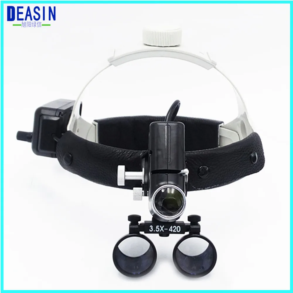 3.5X Operation lamp surgical headlight Dental Loupes Medical Magnifier