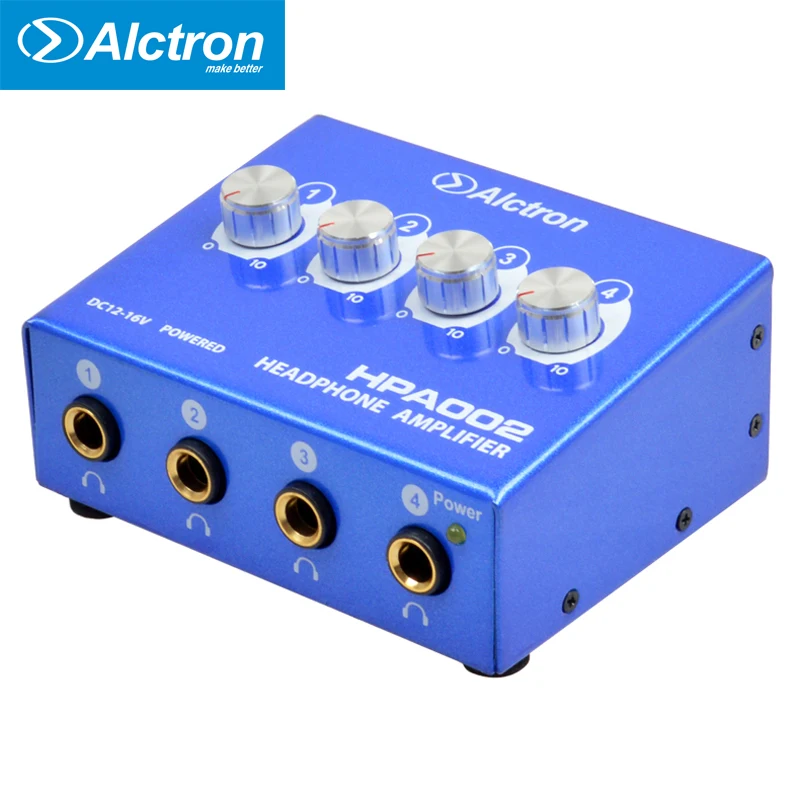 Мини портативный усилитель для наушников Alctron HPA002 6 35 мм стерео и RCA разъем
